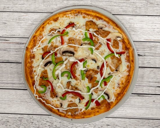 Chicken Kebab Pizza